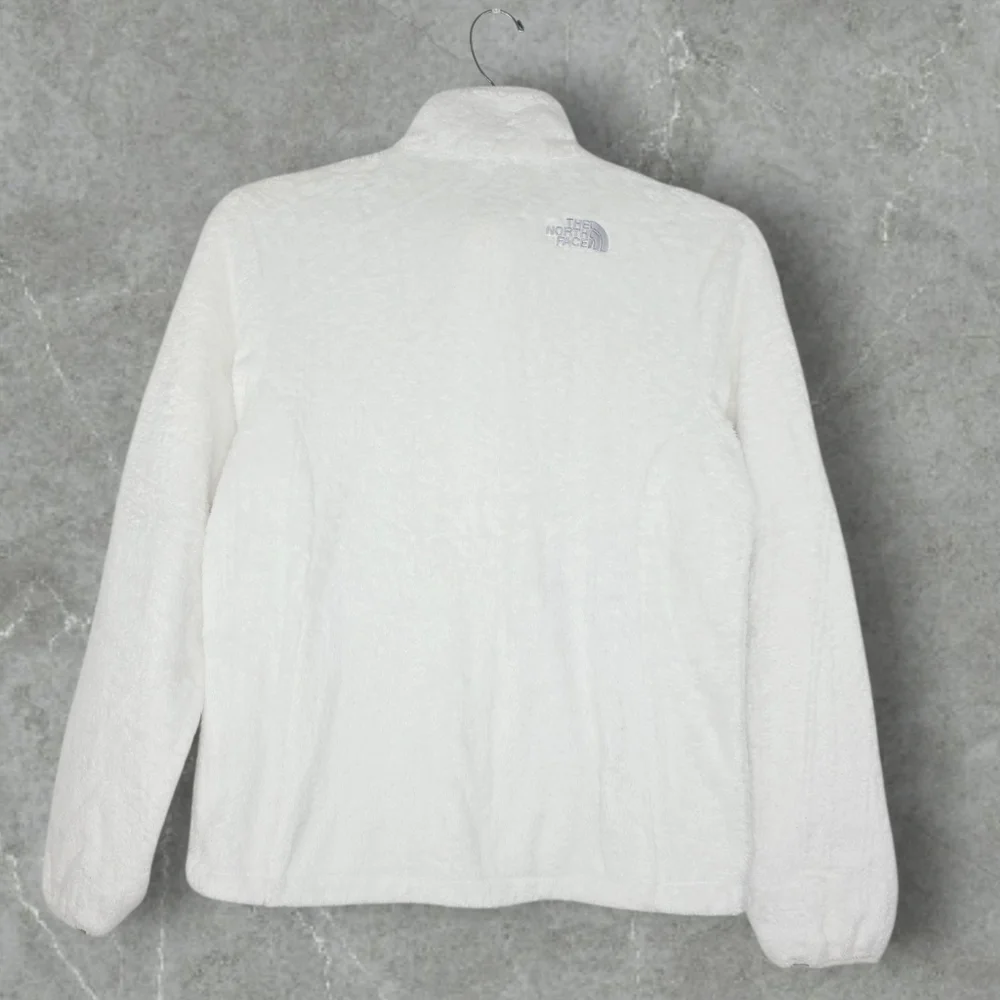 THE NORTH FACE Soft Faux Fur Jacket Women's Size M Full Zip - Picture 2 of 15
